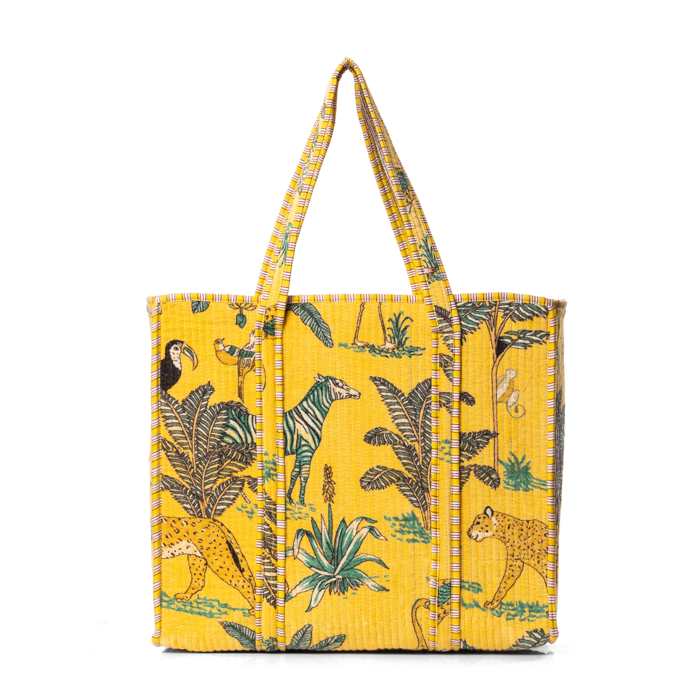 The Ultimate Velvet Jungle Tote