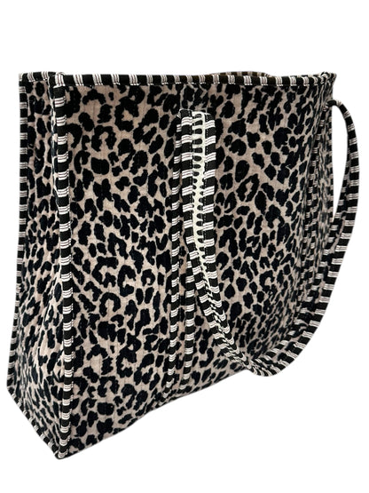 The Velvet Leopard Tote