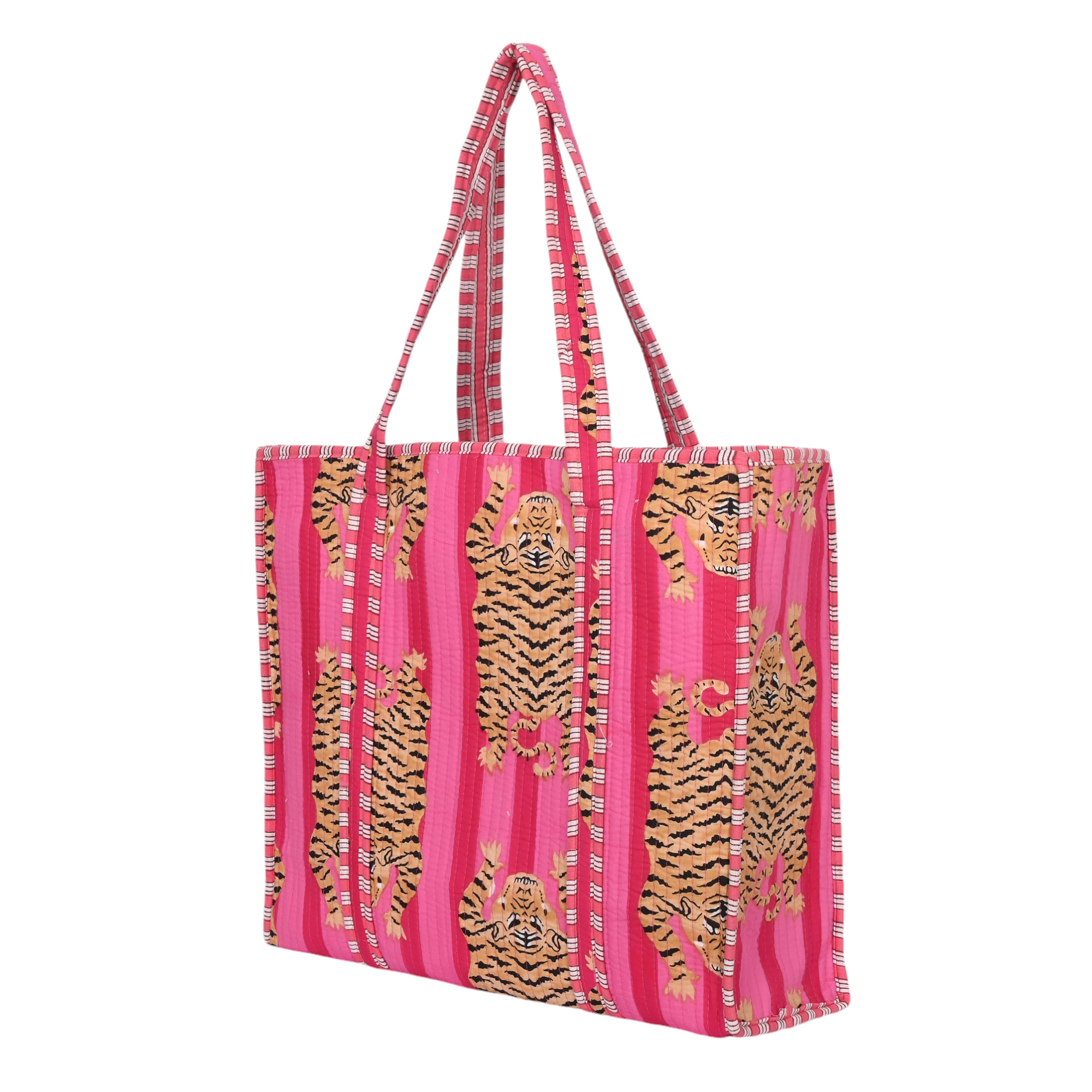 The Ultimate Tote in Tibetan Tiger