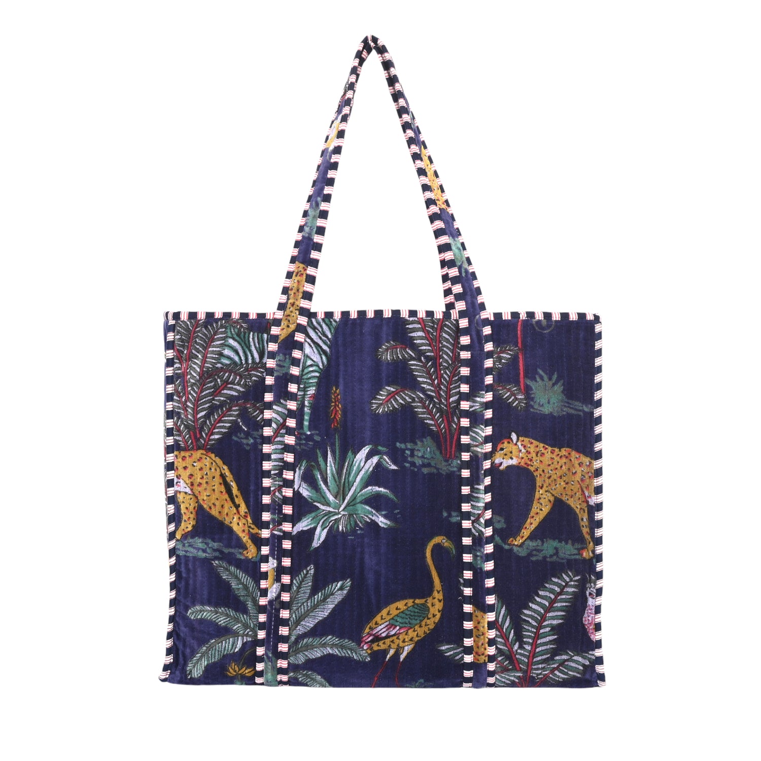 The Ultimate Velvet Jungle Tote