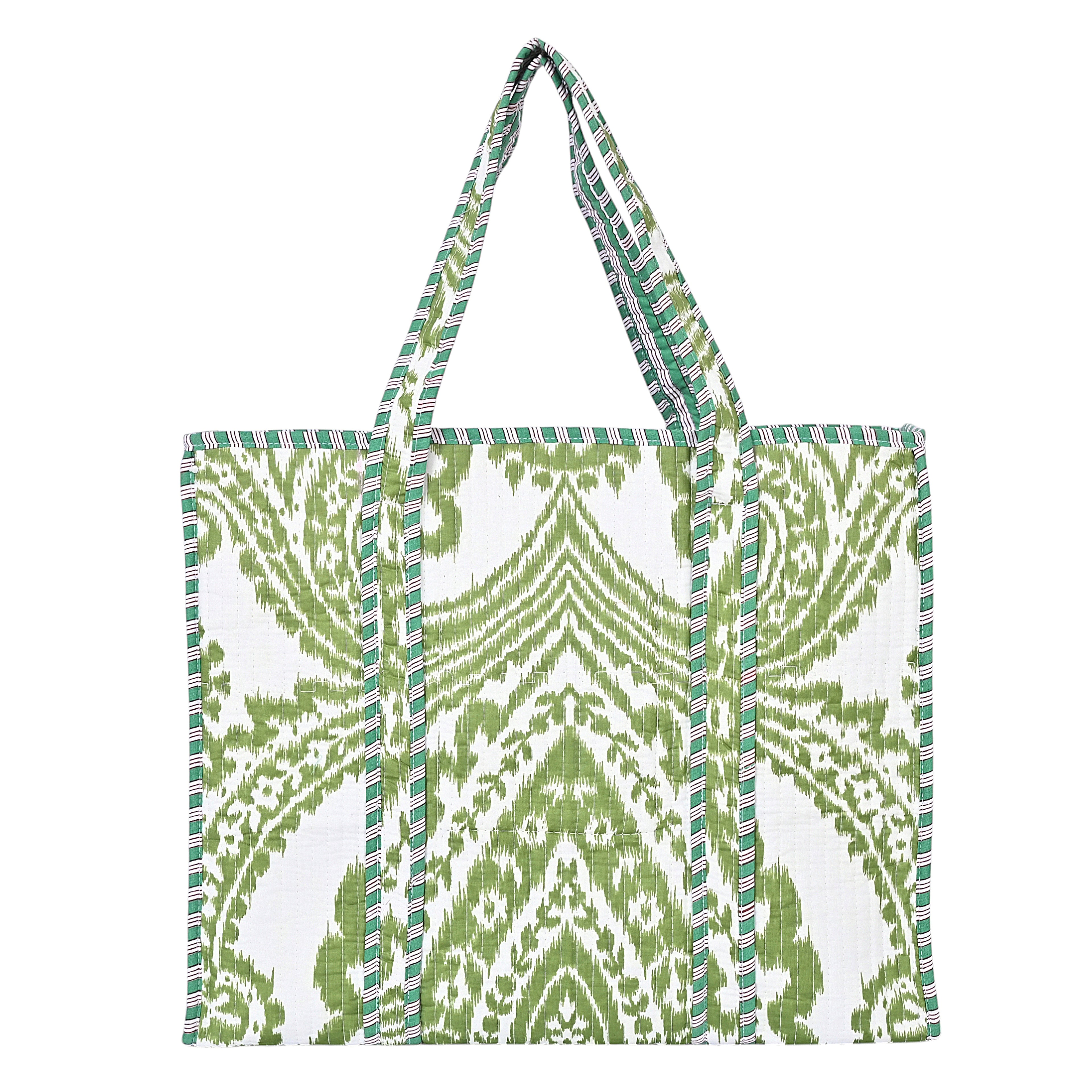 Handcrafted Ikat Tote Bag 