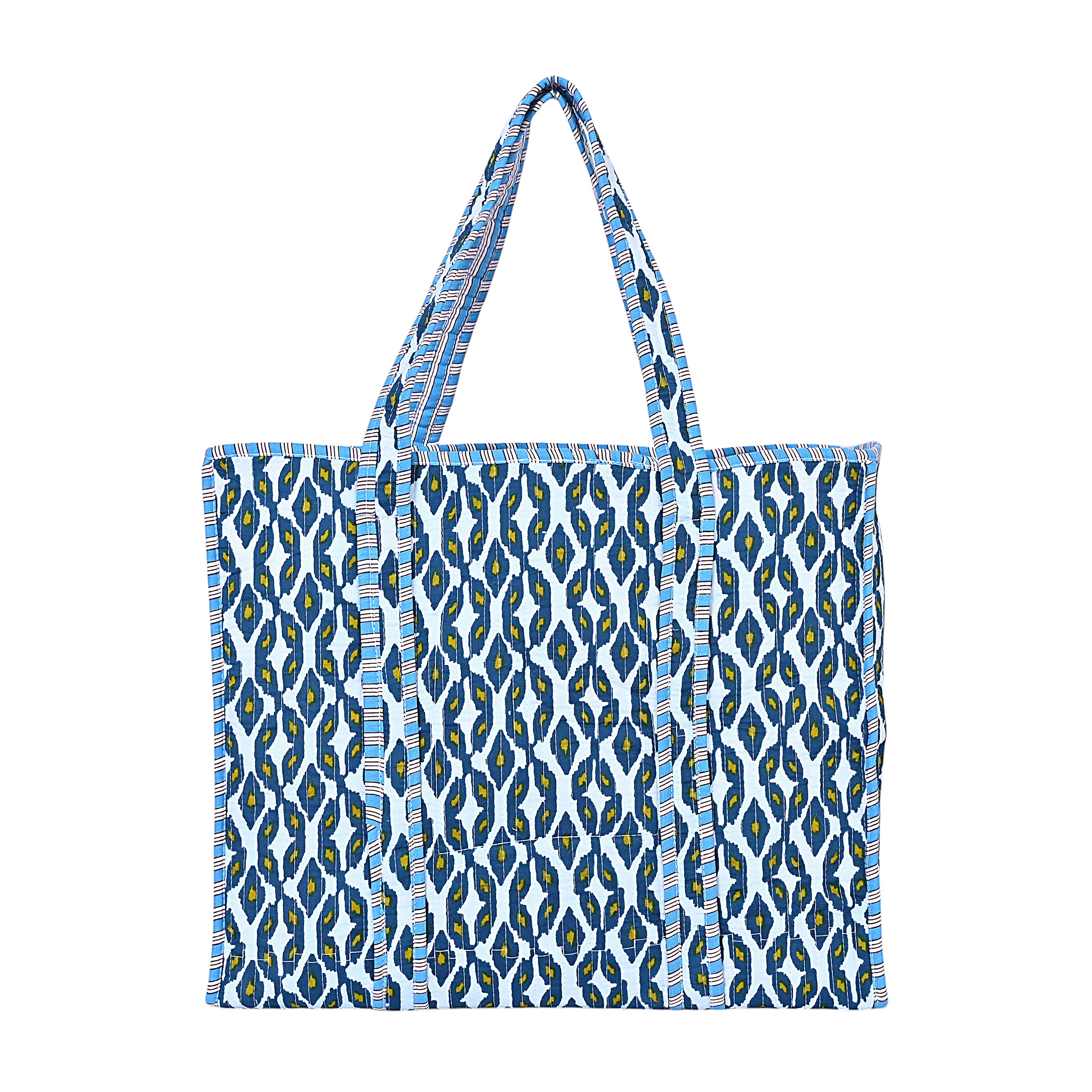 Handcrafted Nocturne Ikat Tote – Conscious Yoga Collective