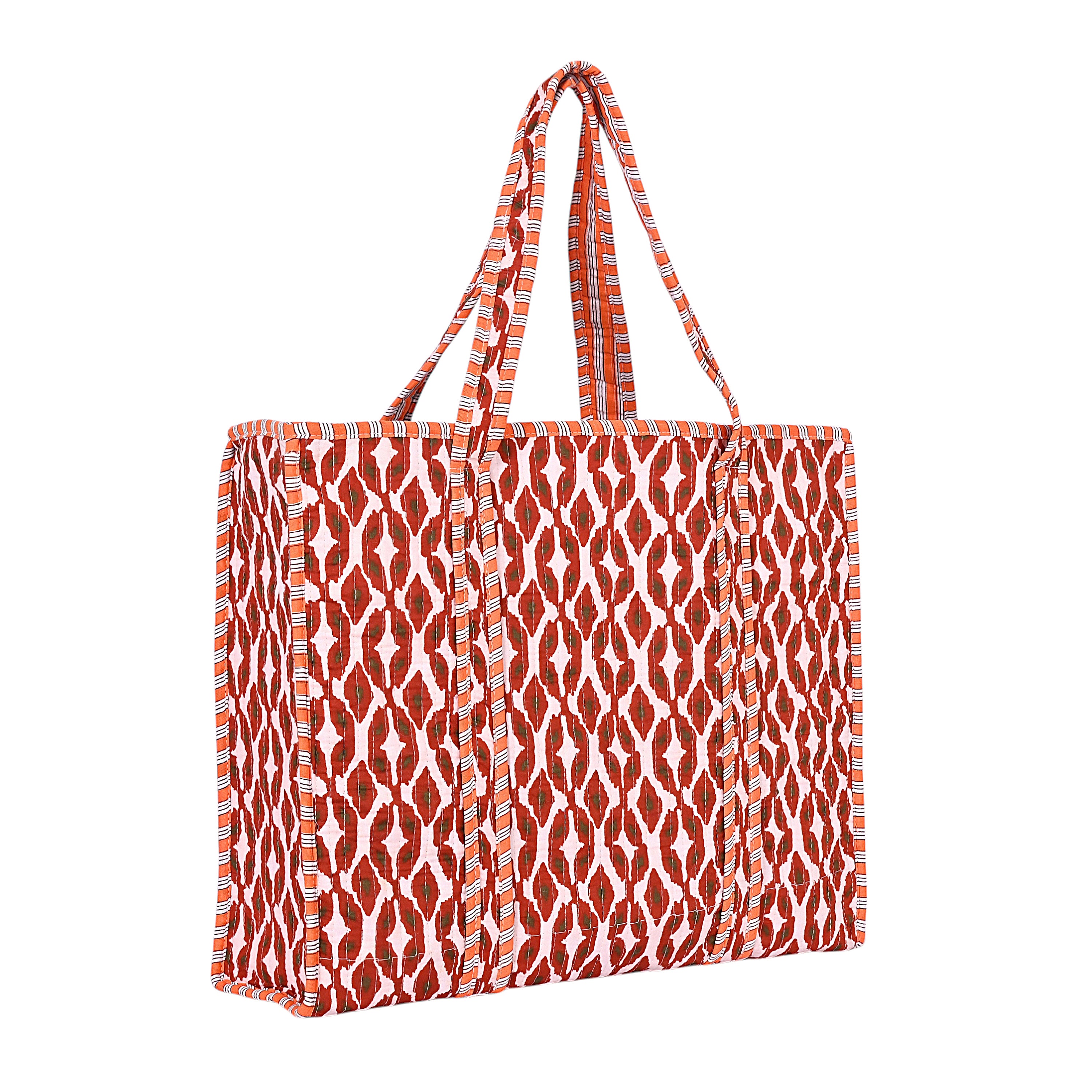 Handcrafted Nocturne Ikat Tote – Conscious Yoga Collective