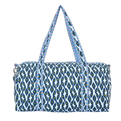 The Nocturne Ikat Weekender Bag – Stylish &amp; Sustainable Travel