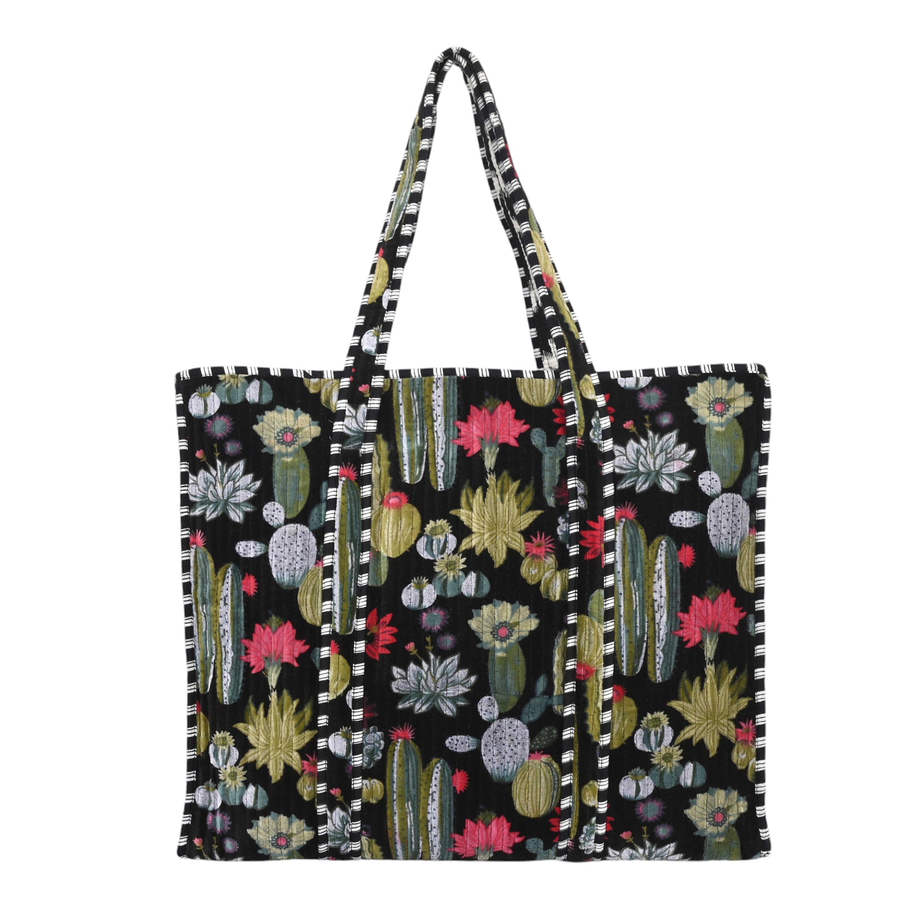 The Ultimate Velvet Cactus Tote