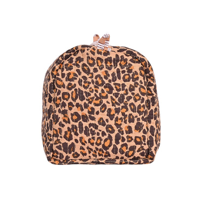 The Brown Leopard Cotton Travel Set