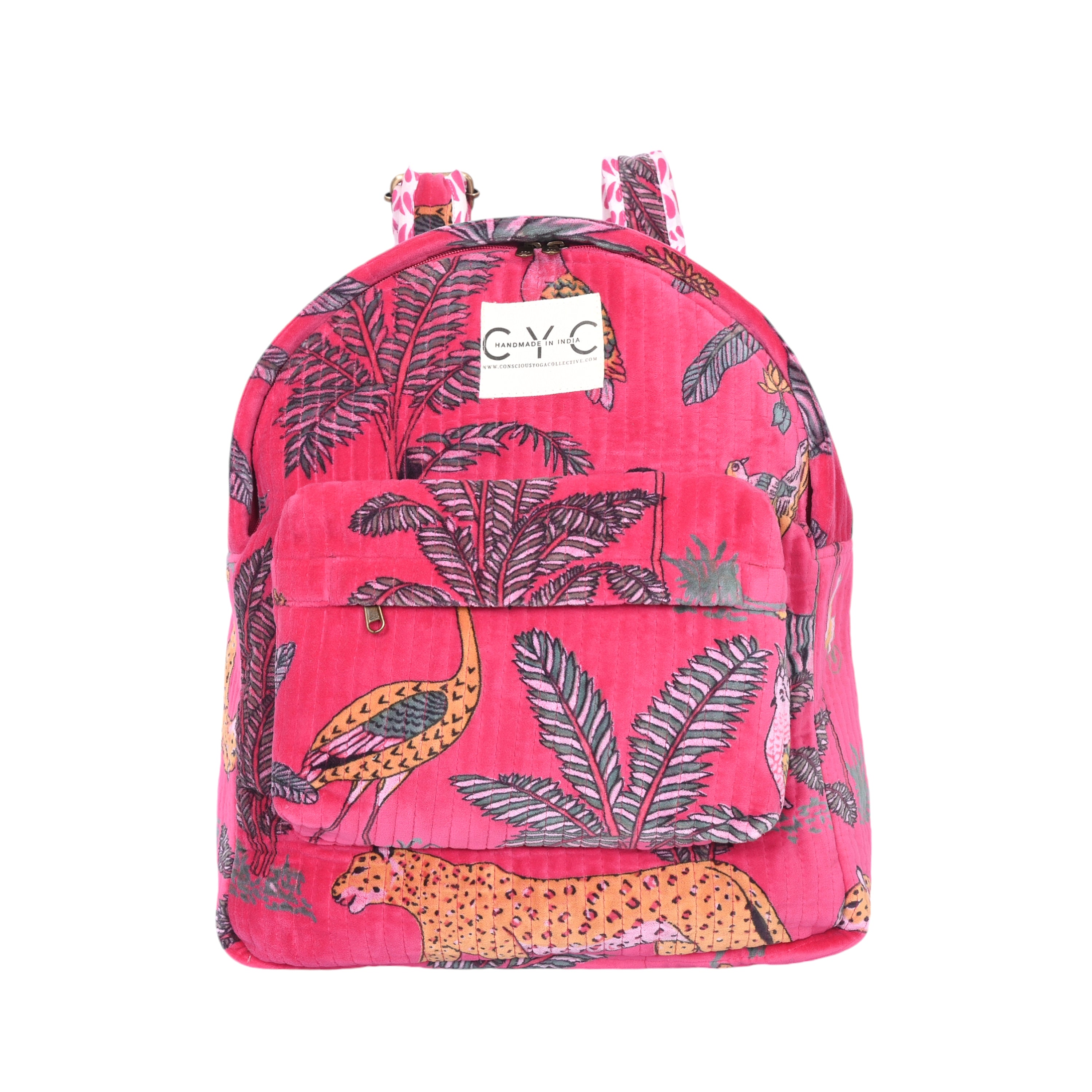 Velvet Backpack Conscious Yoga Collective