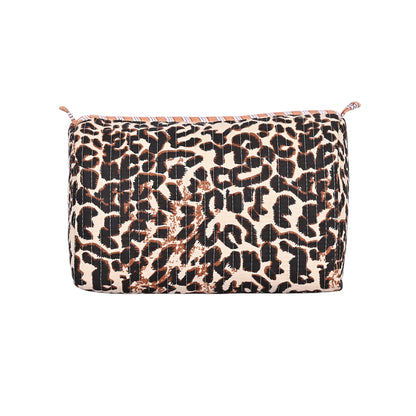 Leopard Print Cotton Travel Set