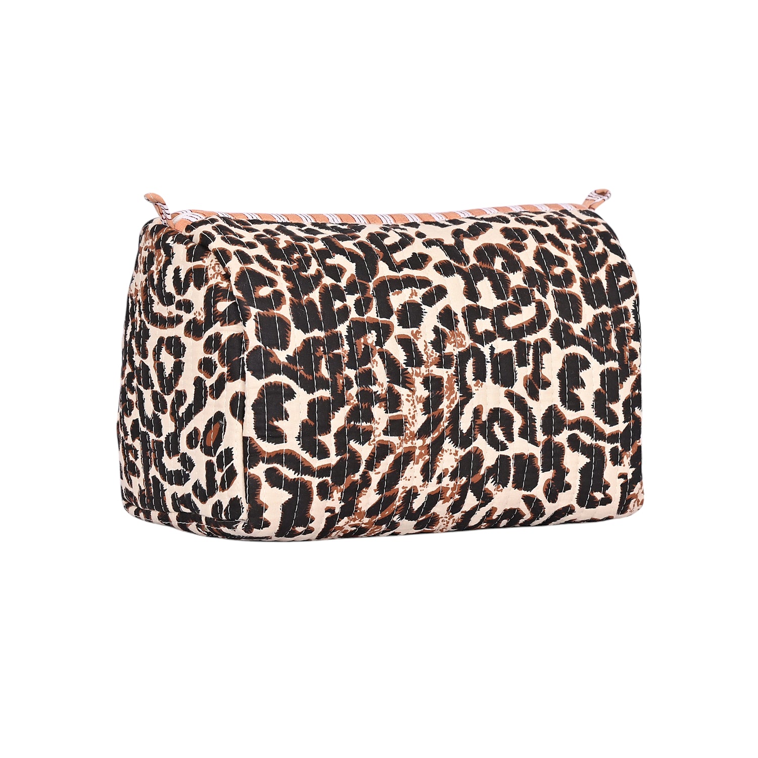 Leopard Print Cotton Travel Set