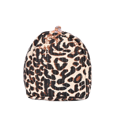 Leopard Print Cotton Travel Set