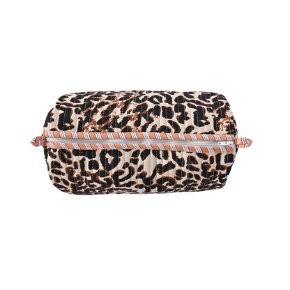 Leopard Print Cotton Travel Set