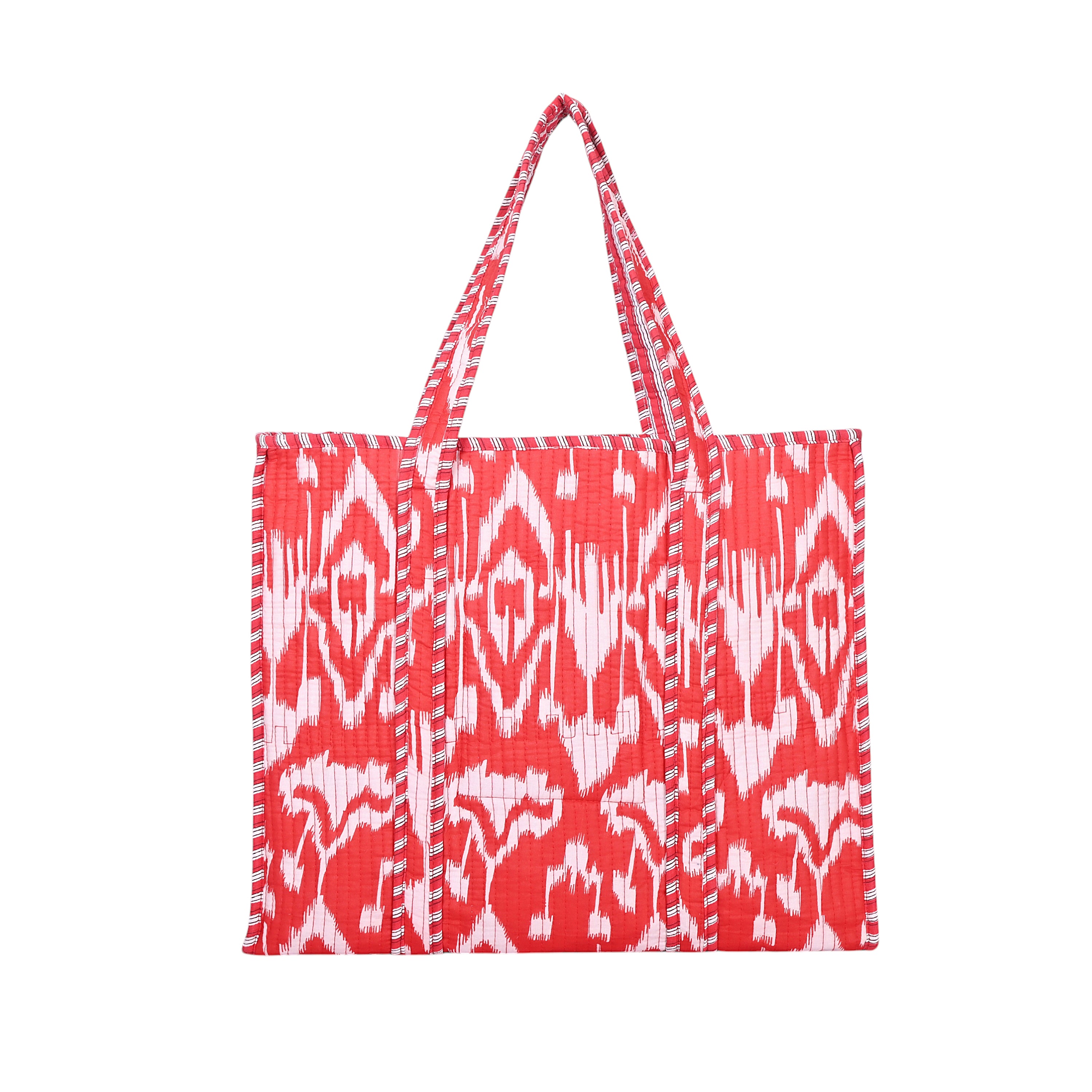 Handcrafted Ikat Tote Bag 