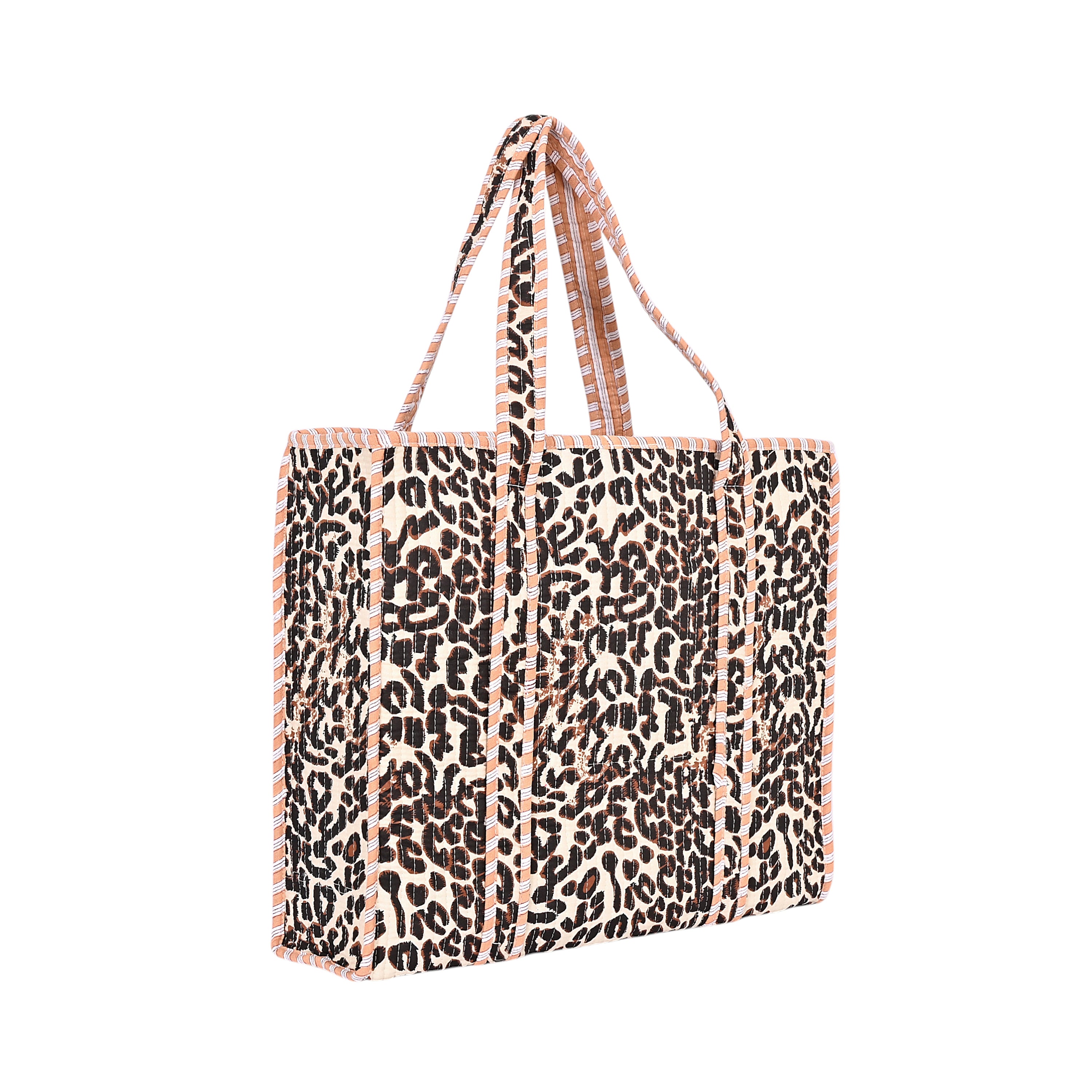 Leopard Print Tote Bag