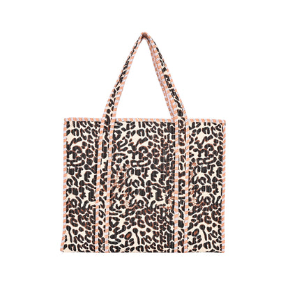 Leopard Print Tote Bag