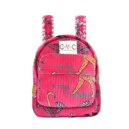 Velvet Mini Backpack – Stylish &amp; Sustainable 