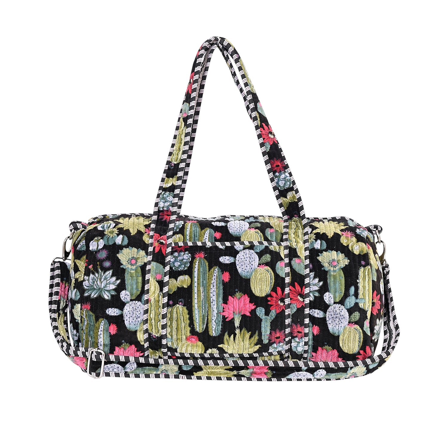 Velvet Cactus Tote, Weekender, Travel Set Bundle