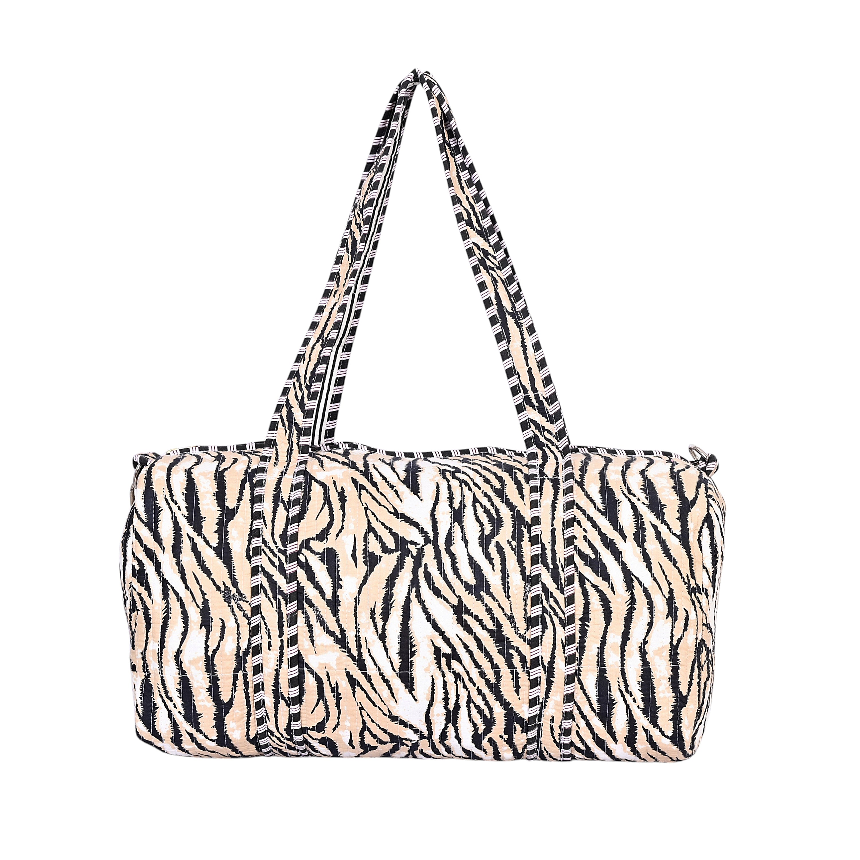 The Striped Tiger Cotton Weekender