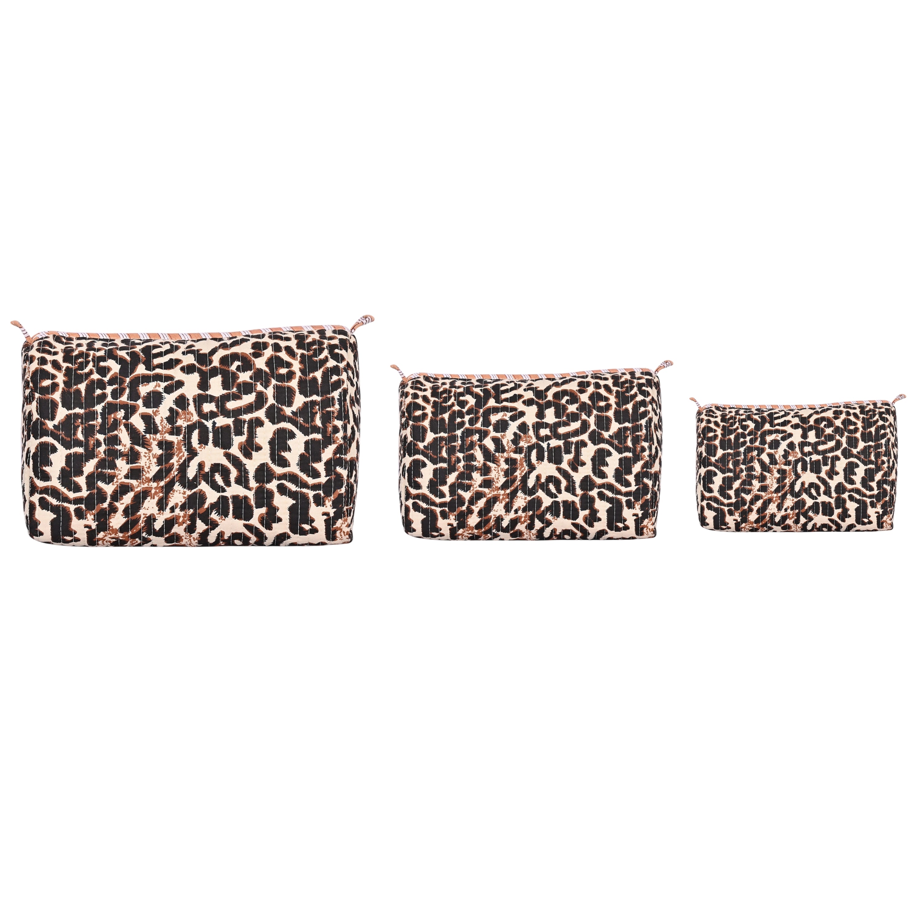 The Leopard Cotton Travel Set