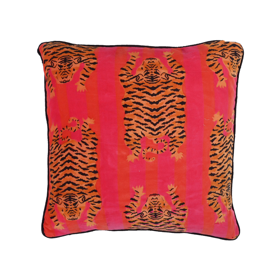 Velvet Tibetan Tiger Cushion