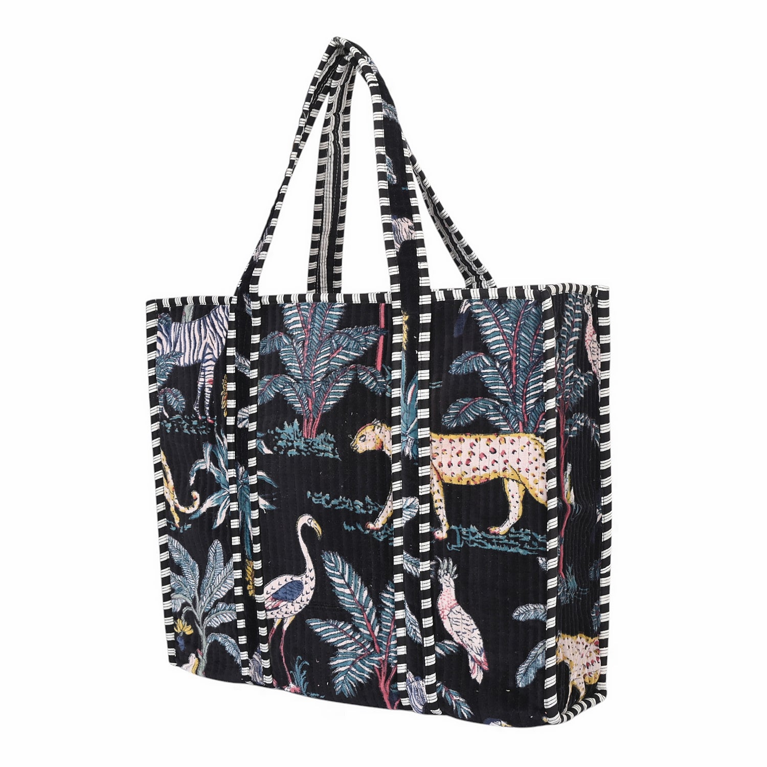 The Ultimate Velvet Jungle Tote