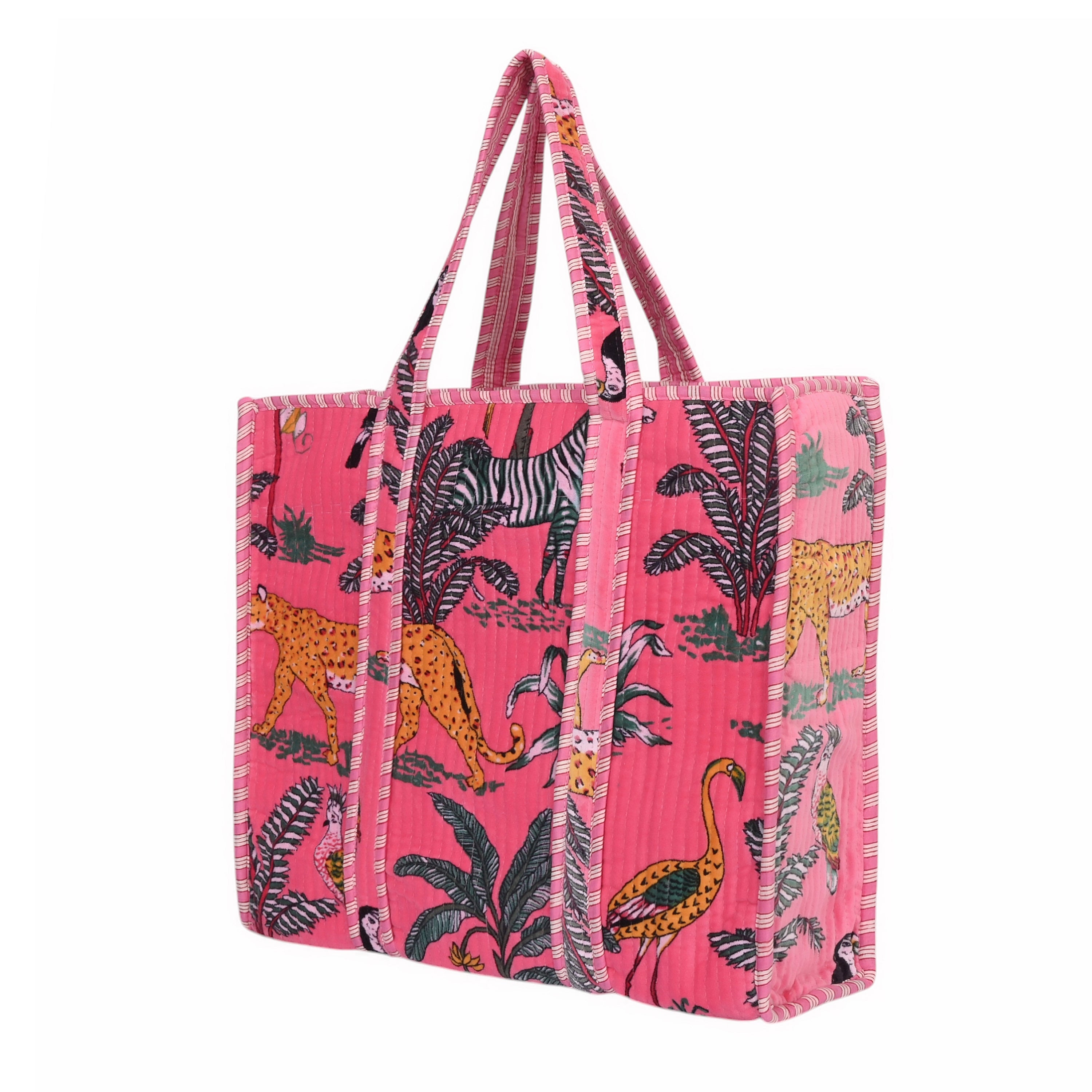 The Ultimate Velvet Jungle Tote