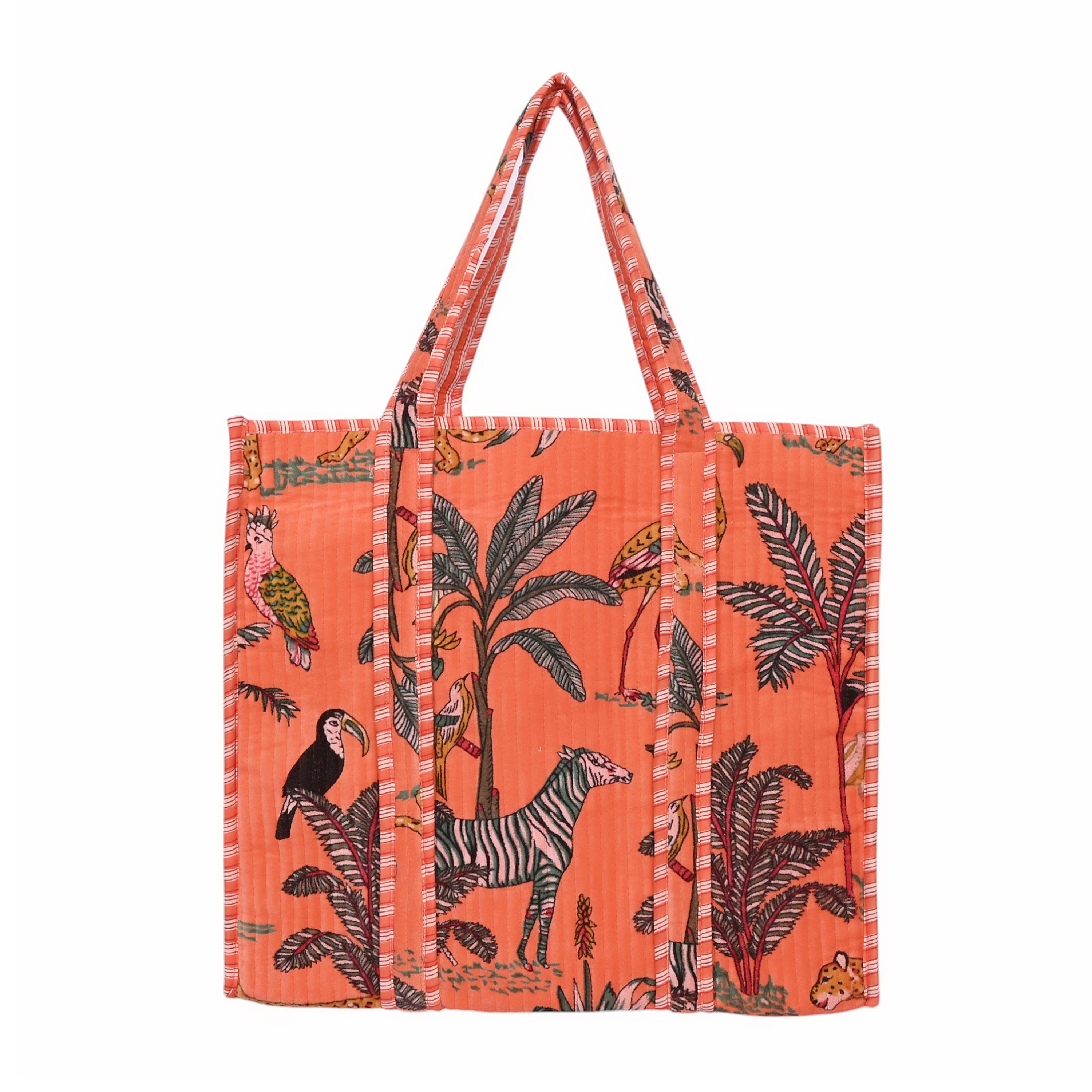 The Ultimate Velvet Jungle Tote