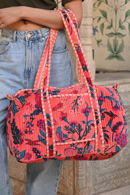 The Tropical Velvet Weekender