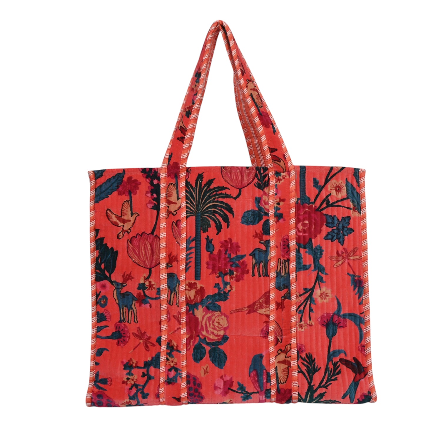 The Ultimate Velvet Tropical Tote