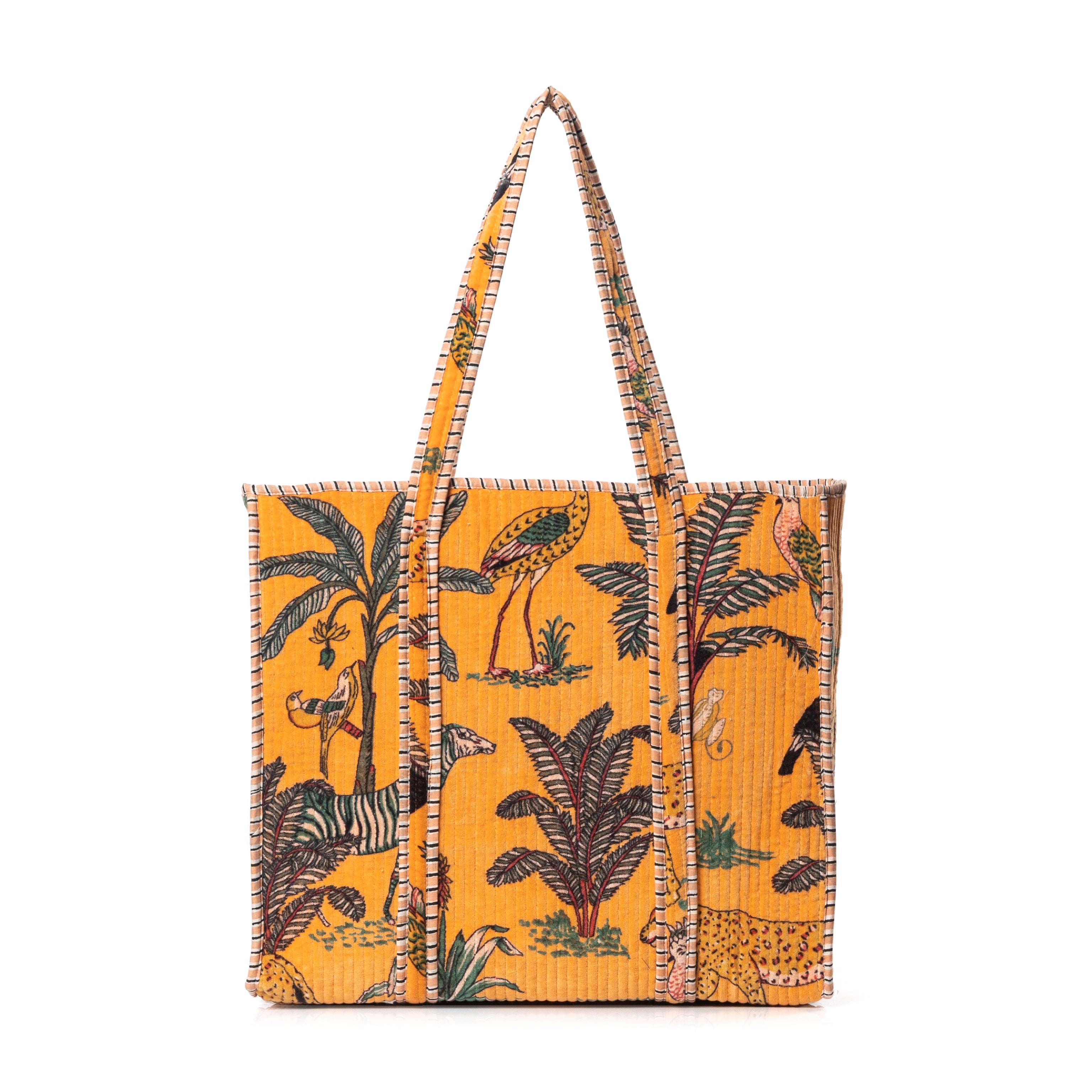 The Ultimate Velvet Jungle Tote