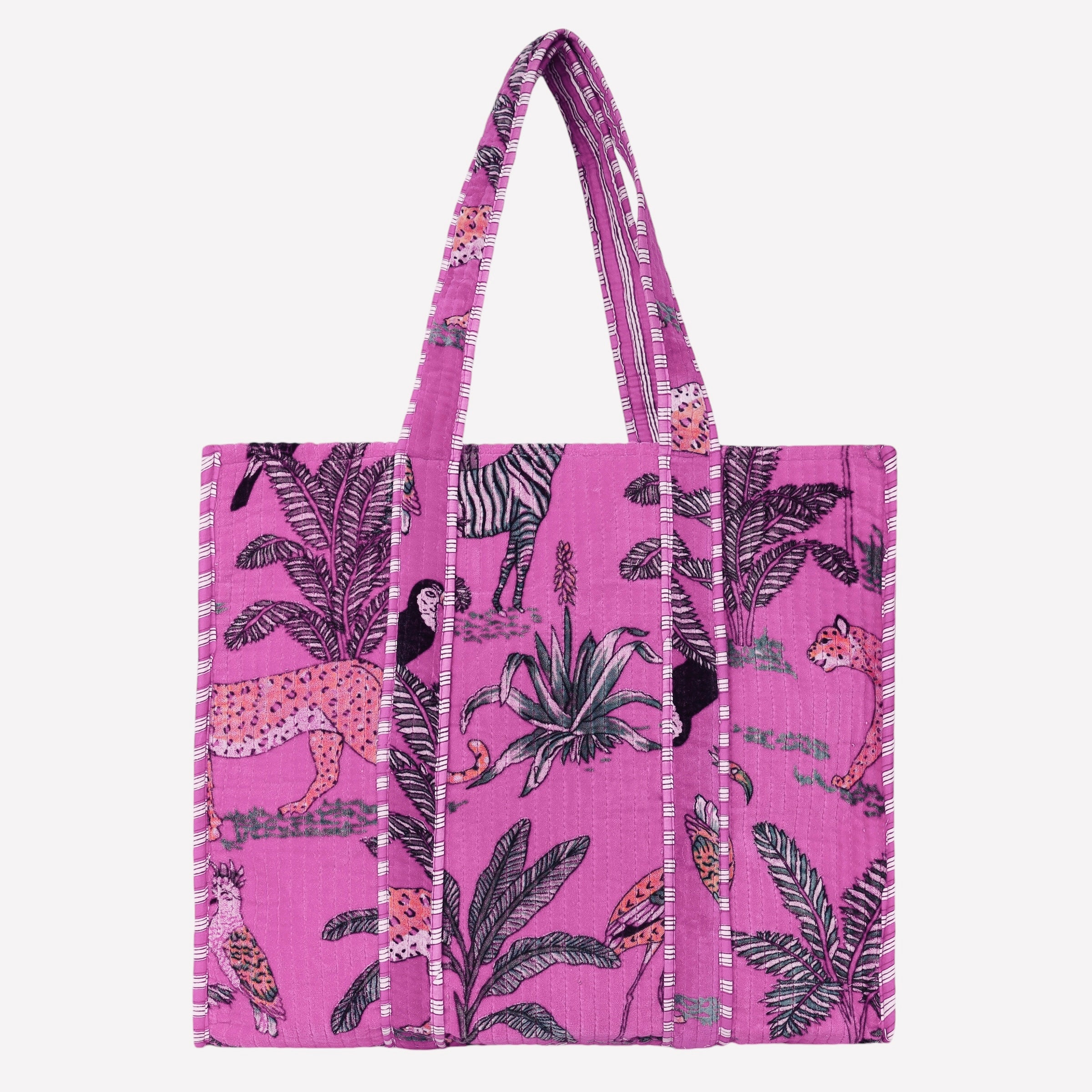 The Ultimate Velvet Jungle Tote