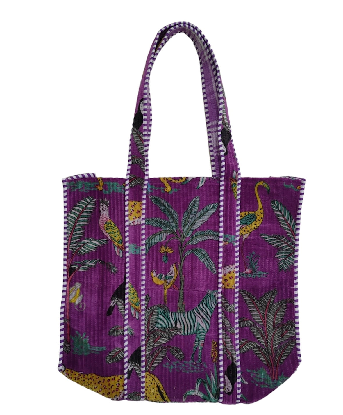 The Ultimate Velvet Jungle Tote