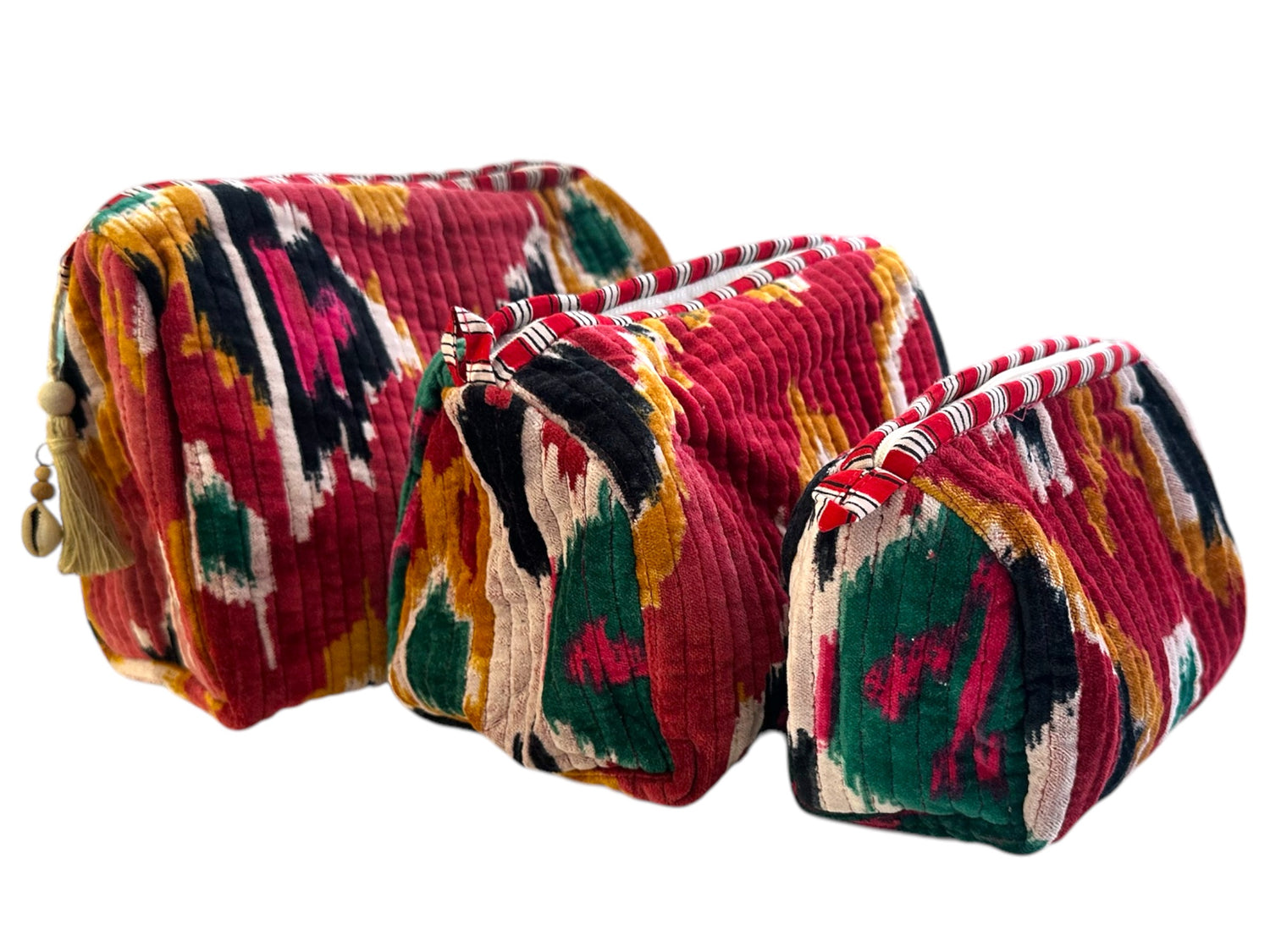 Ikat Velvet 3-Piece Travel Set 