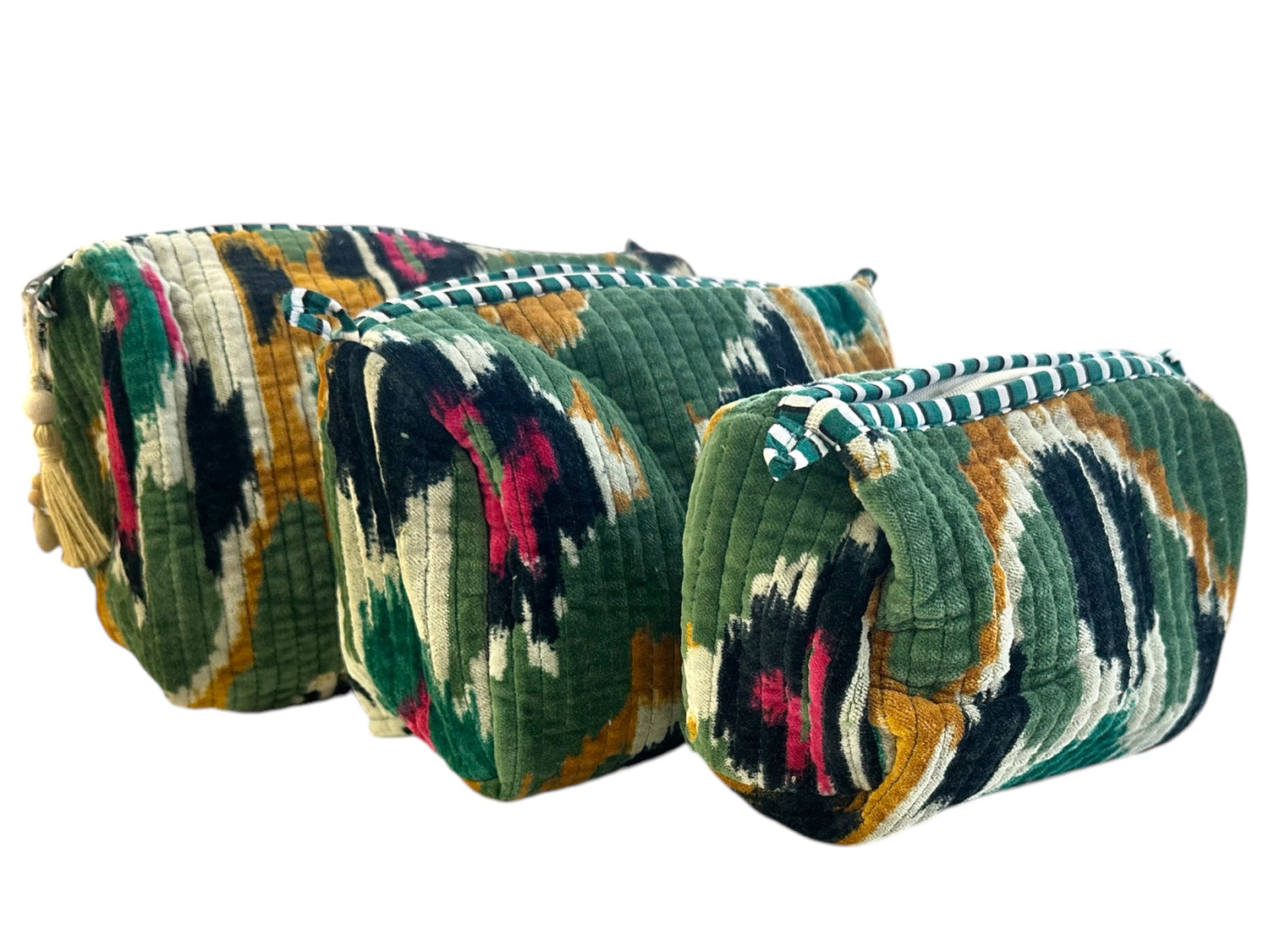 Ikat Velvet 3-Piece Travel Set 