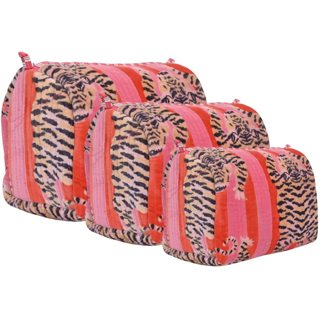 Tibetan Tiger Velvet 3 Piece Travel Set