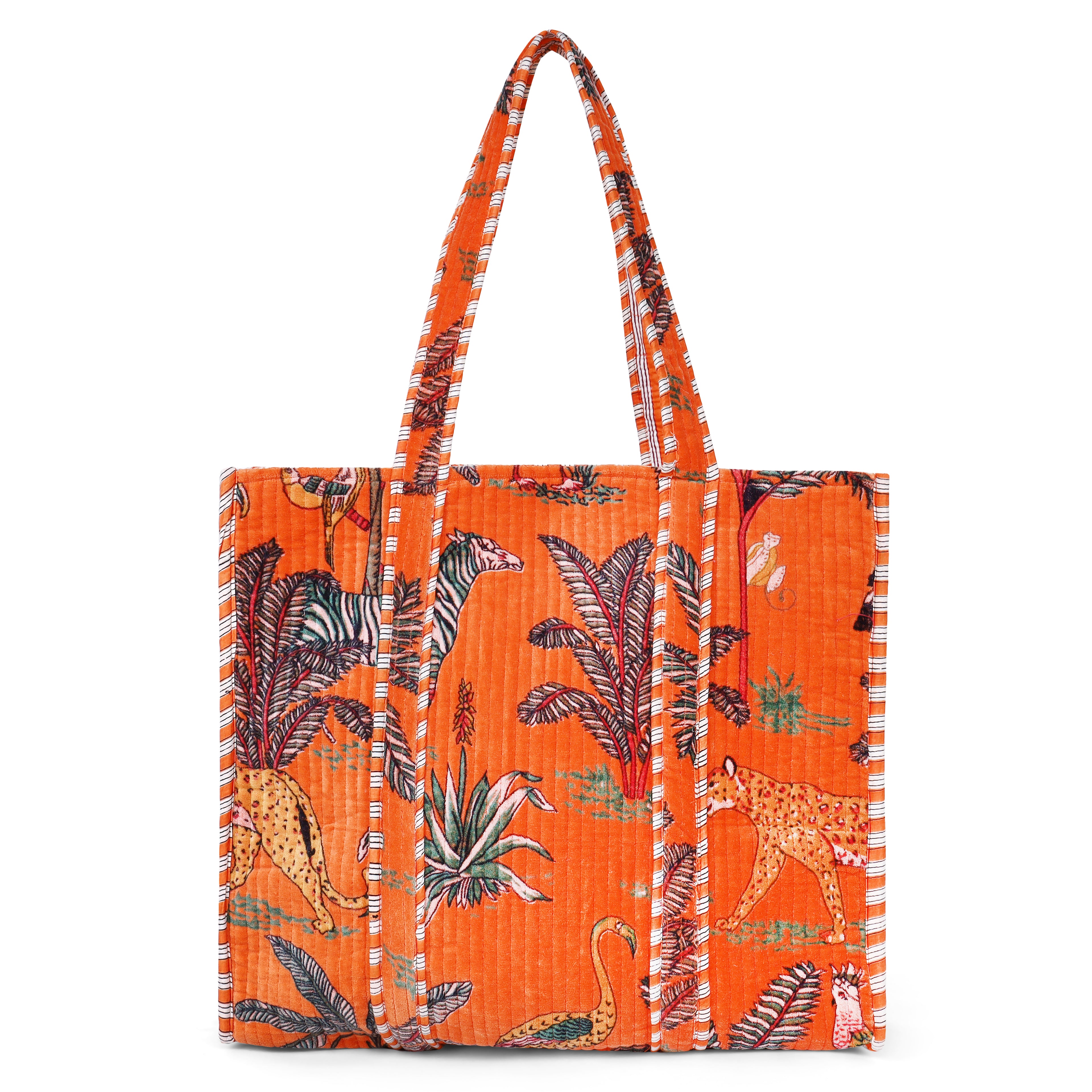 The Ultimate Velvet Jungle Tote