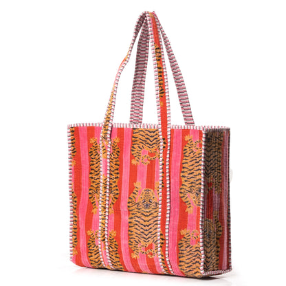 The Ultimate Tote in Tibetan Tiger