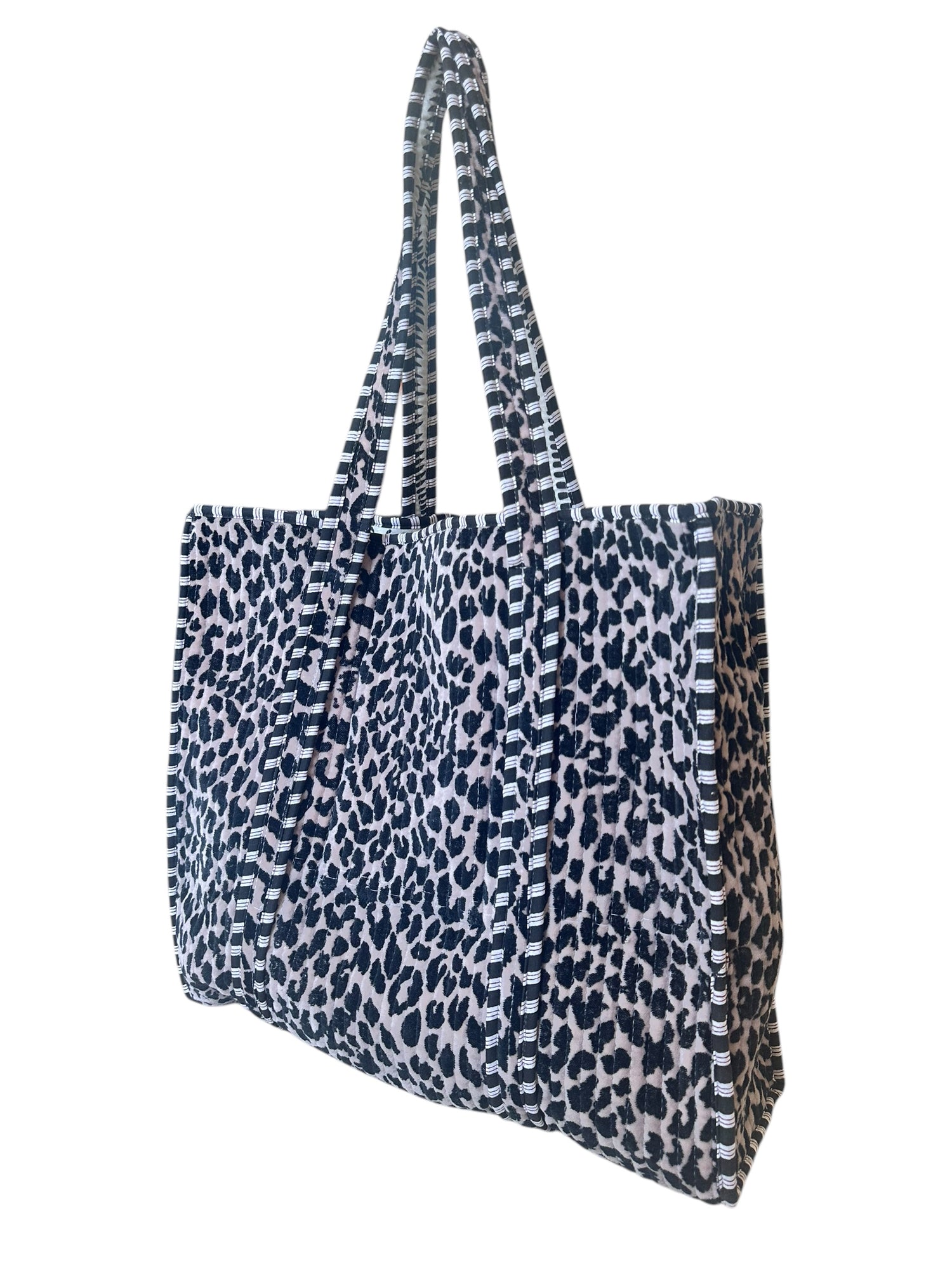 The Velvet Leopard Tote