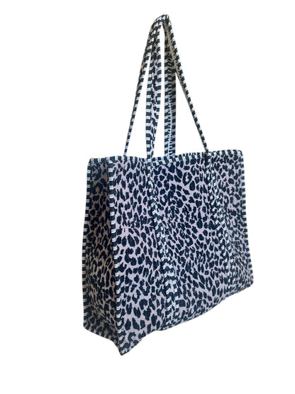 The Velvet Leopard Tote