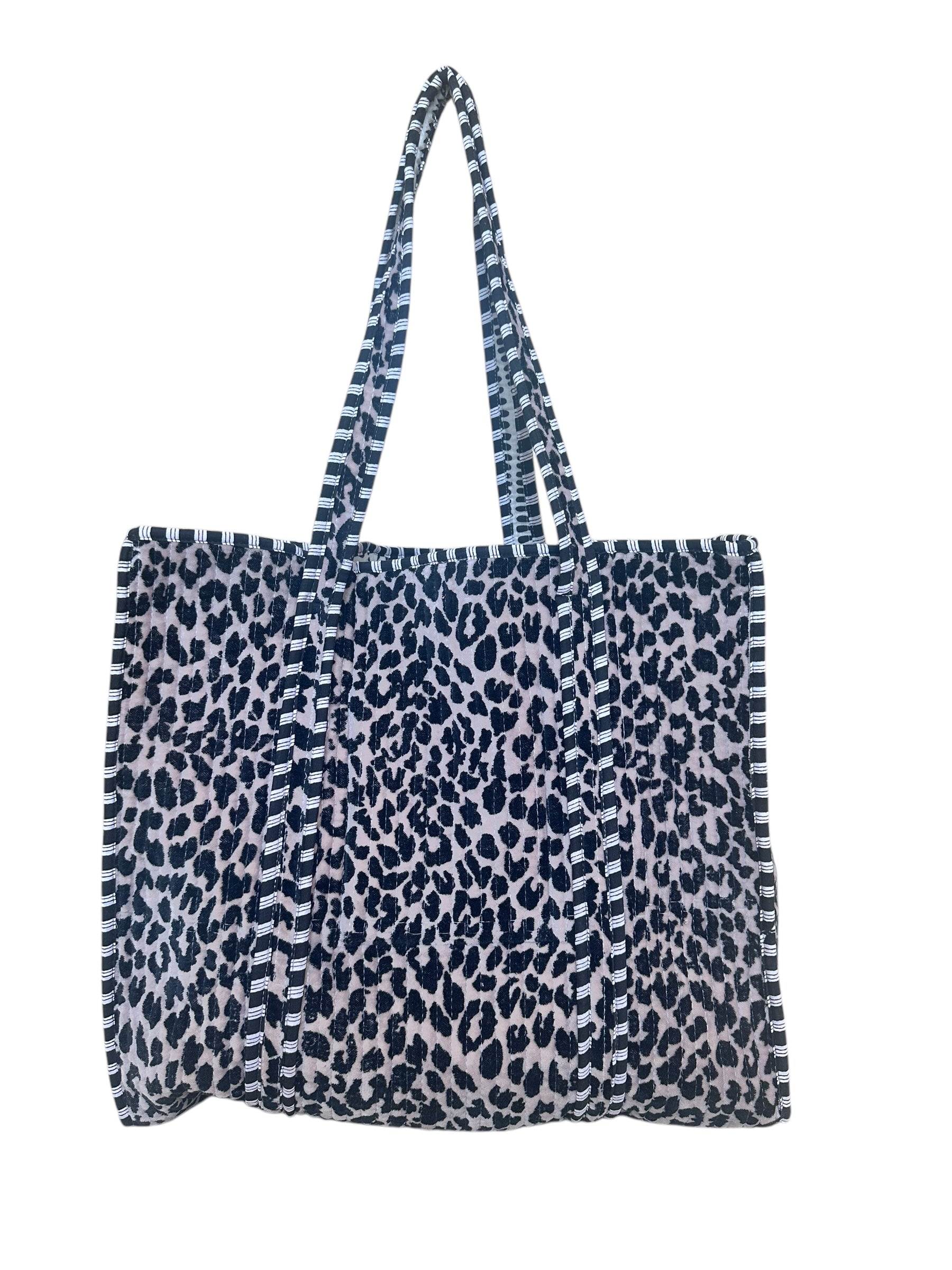 The Velvet Leopard Tote