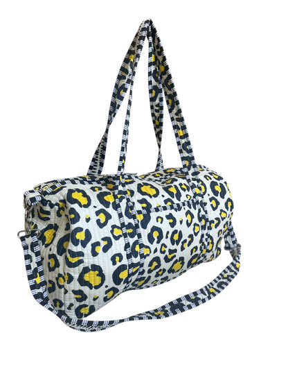 The Leopard Cotton Weekender