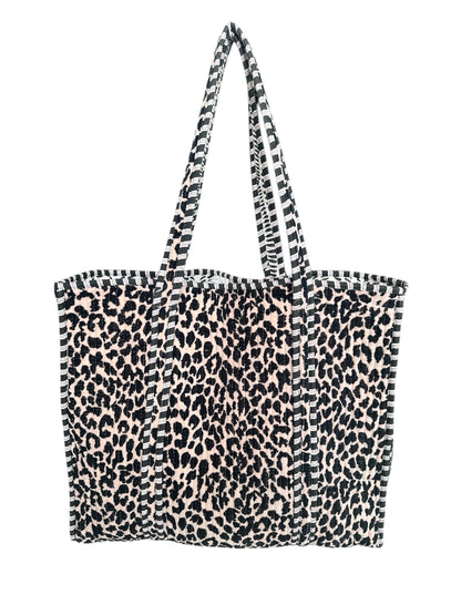 The Velvet Leopard Tote