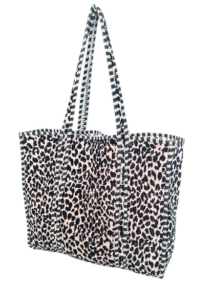 The Velvet Leopard Tote