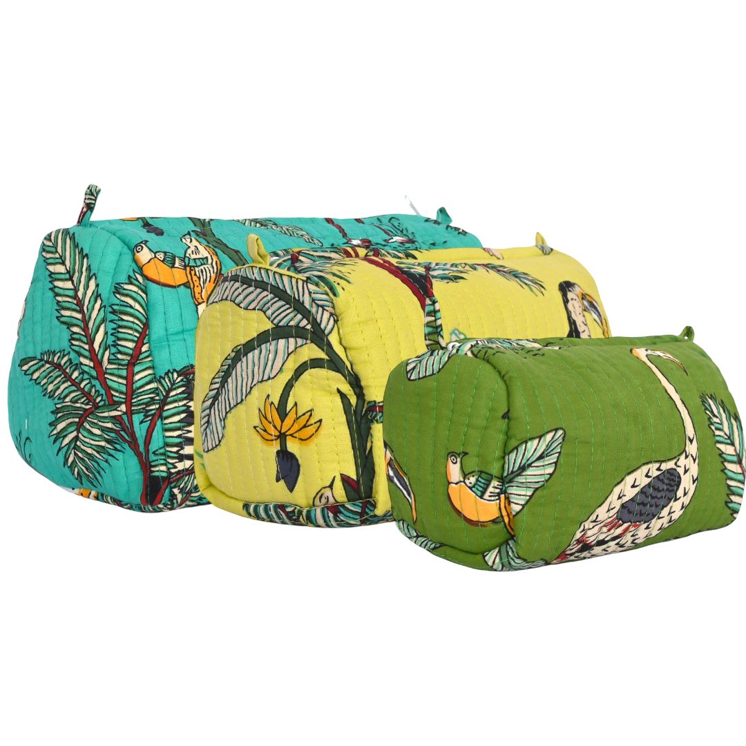 Mixed Jungle 3 Piece Travel Set